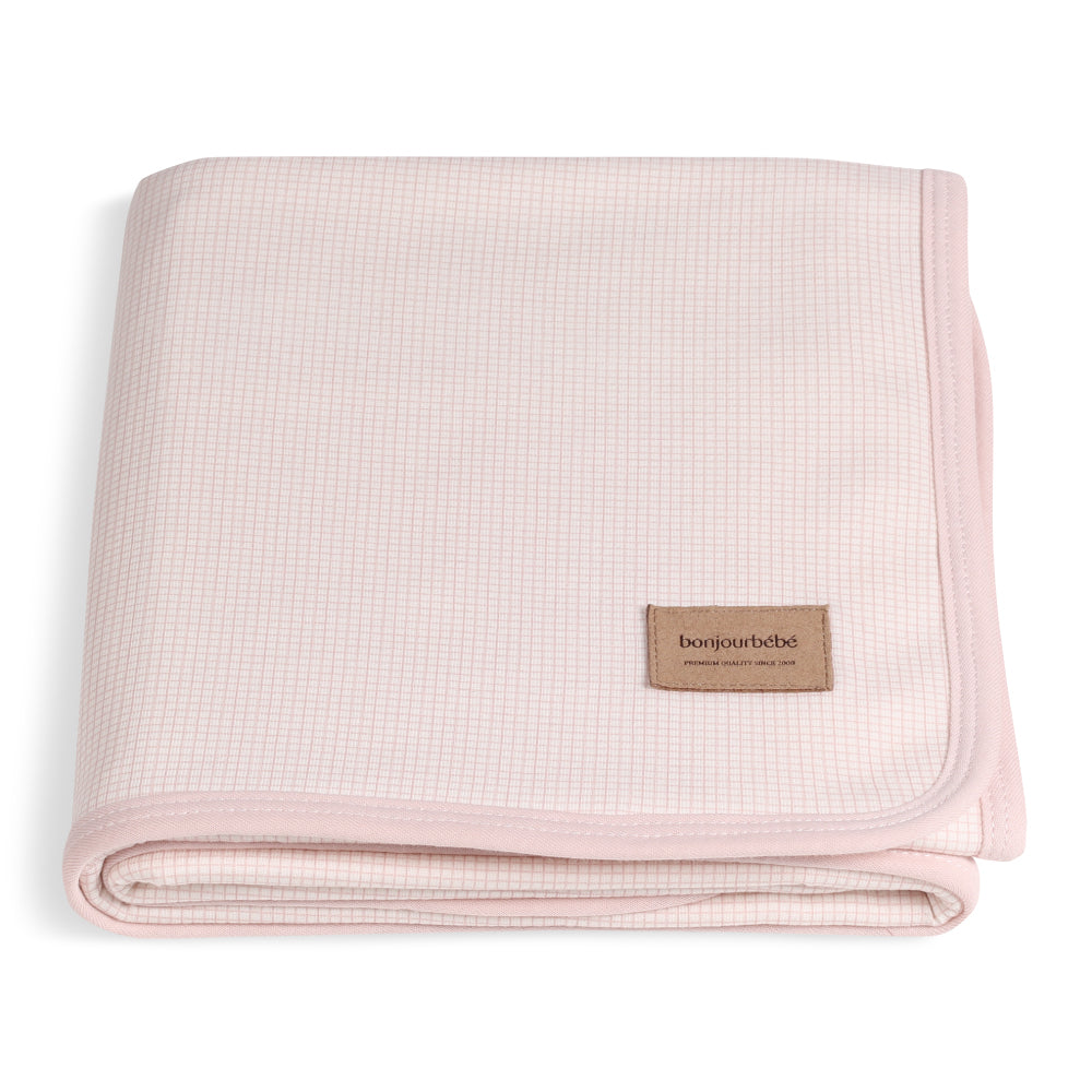 Swaddle pink squares