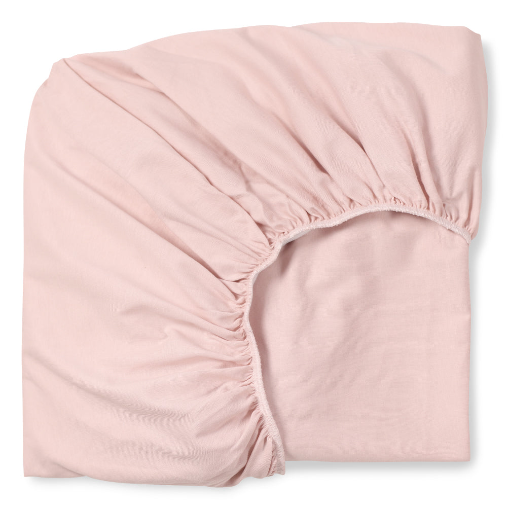 Cotton fitted sheet 60/70 pink