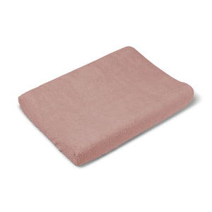 
                  
                    Pink terry cloth changing mat cover
                  
                